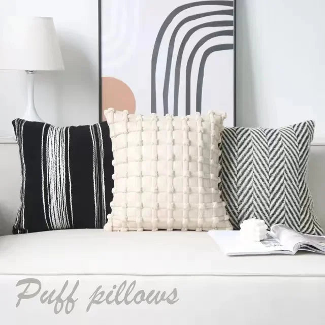 Afralia™ Chic Pillow Cover Set for Modern Minimalist Home Decor