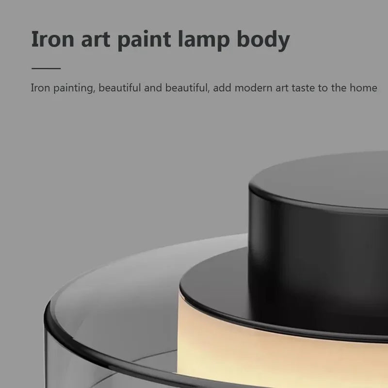 Afralia™ LED Iron Acrylic Pendant: Modern French Style Indoor Light for Bedroom & Living Room