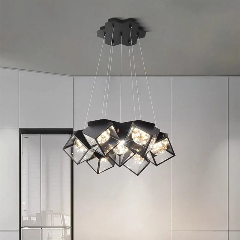 Afralia™ LED Pendant Chandeliers for Modern Home Decor and Indoor Lighting