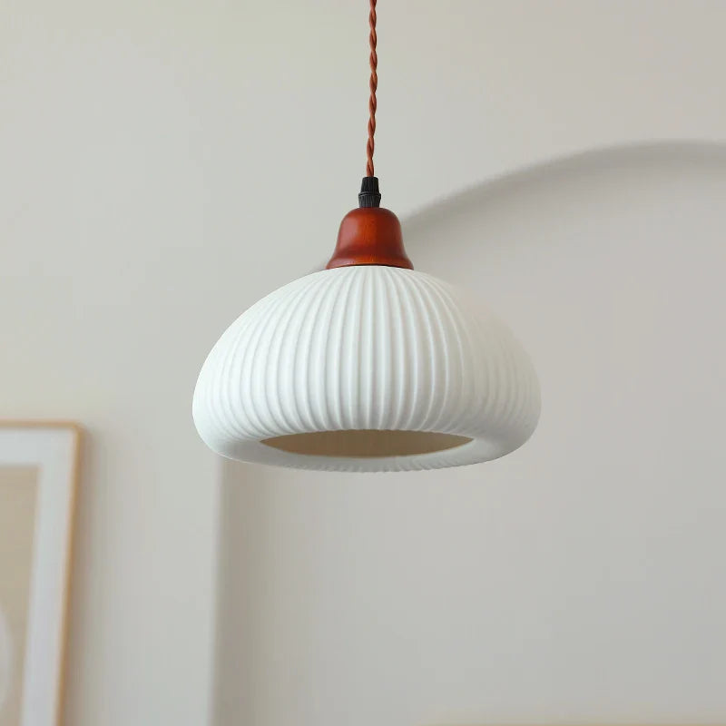 Afralia™ Ceramic LED Pendant Light for Home Decor and Indoor Lighting