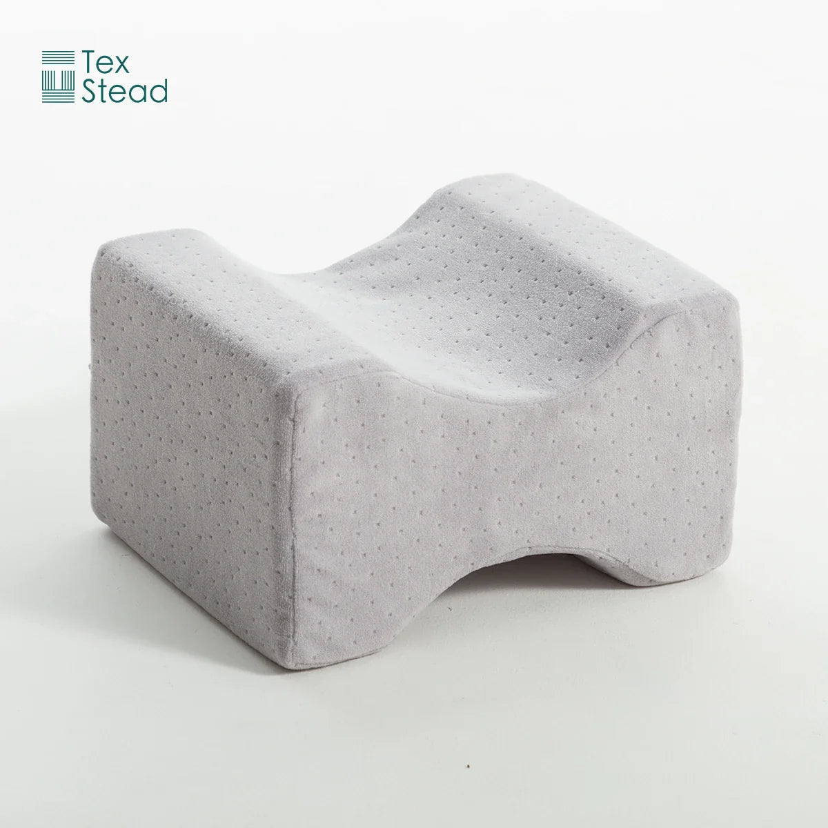 Afralia™ Memory Foam Knee Pillow for Side Sleepers, Spine Alignment & Leg Blood Circulation.