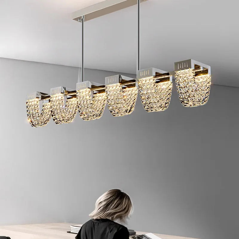Afralia™ Modern LED Pendant Chandeliers for Living & Dining Room Lighting