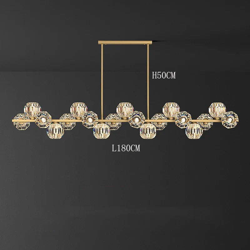 Afralia™ Nordic Dining Room Pendant Ceiling Chandelier for Indoor Living Room Lighting