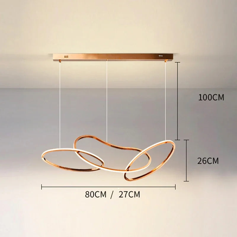 Afralia™ Modern Home Living Room Chandelier Pendant Ceiling Lamps Dining Indoor Lighting