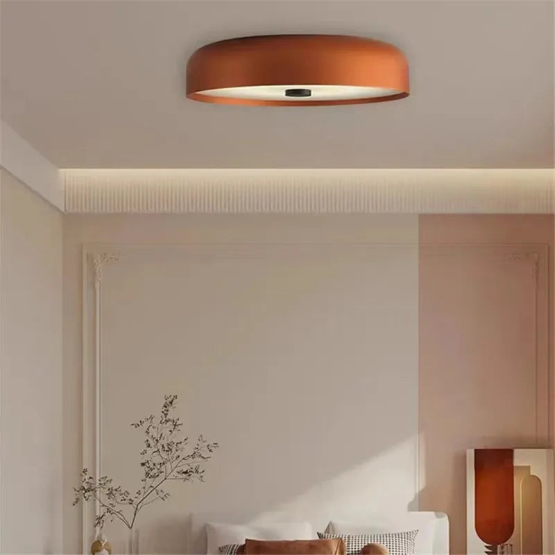 Afralia™ Eyelight Ceiling Light - Orange/Black/White Minimalist Kitchen Dining Room Decor