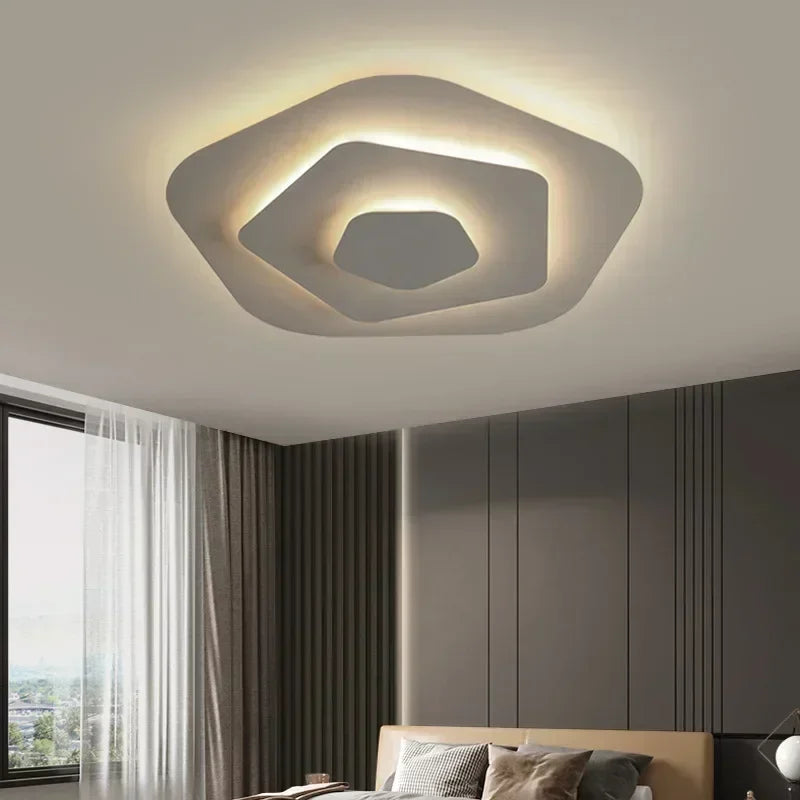 Afralia™ LED Ceiling Chandelier for Living Room Bedroom Decor