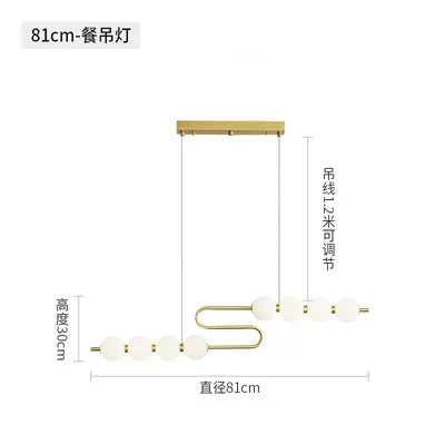 Afralia™ Gold Acrylic LED Ceiling Chandelier for Living Room Bedroom Pendant Lighting