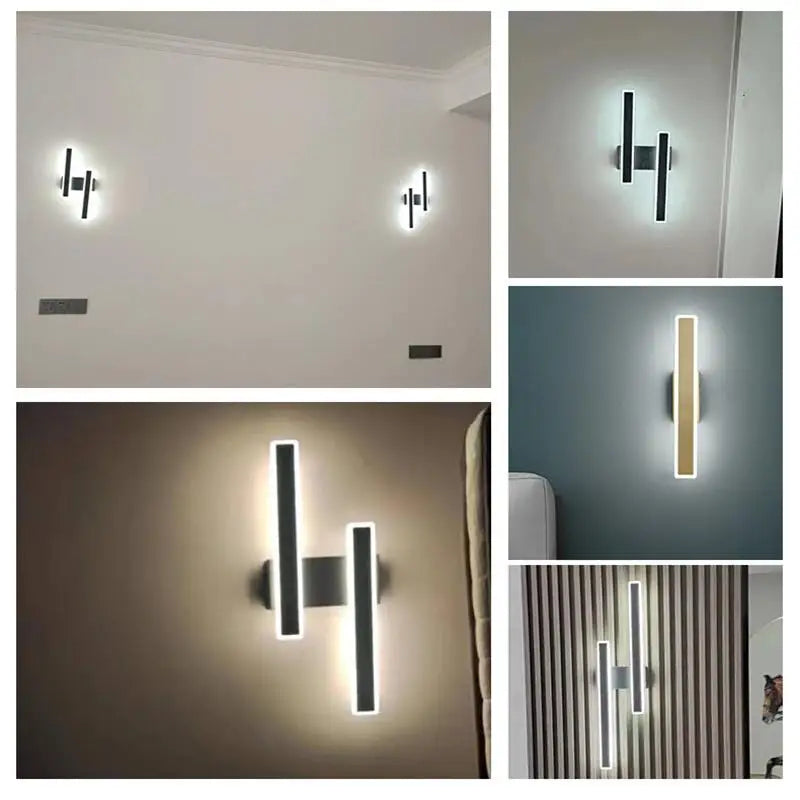 Afralia™ Nordic Minimalist Wall Lamps for Living Room, Bedroom, and Aisle Lighting