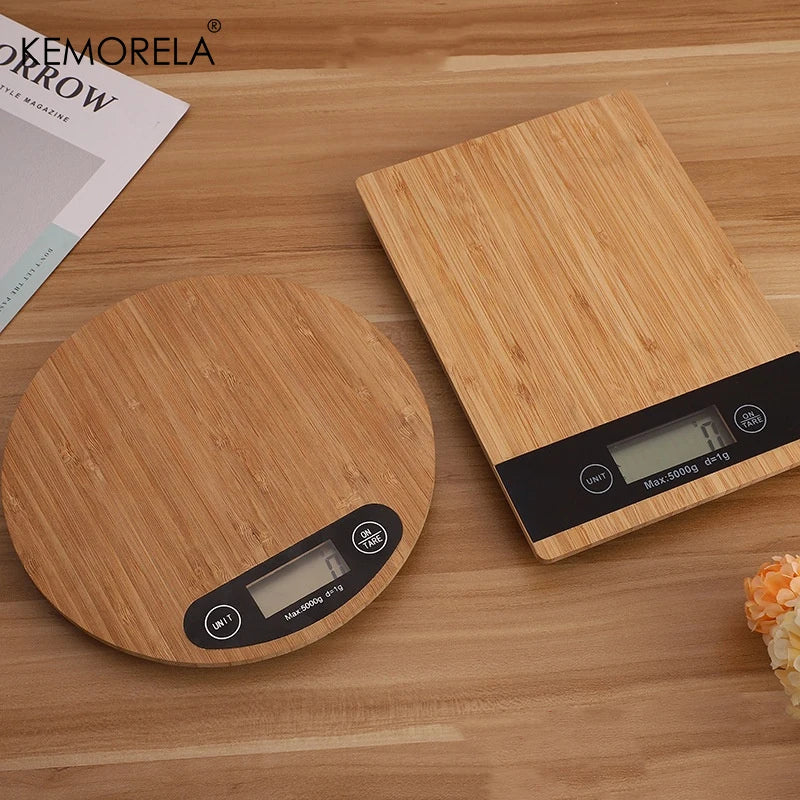 Afralia™ Digital Kitchen Scale with LCD Display and Tare Function - 5KG Capacity