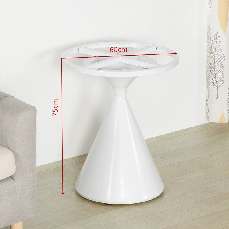 Afralia™ Metal Tea Table Leg Sofa Support Frame for Dining & Balcony Furniture