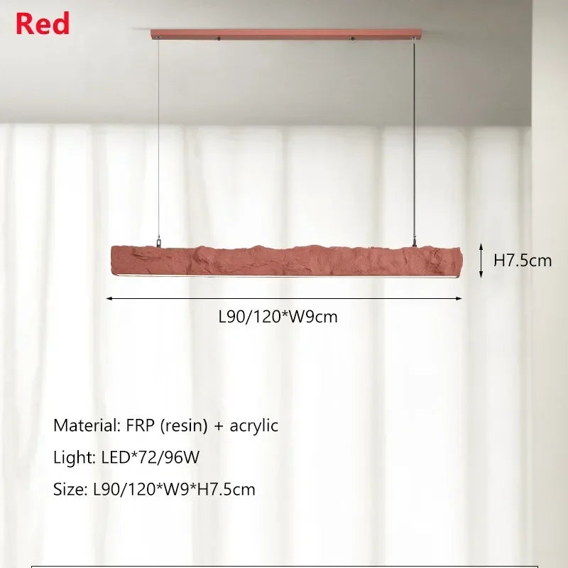 Afralia™ LED Strip Chandelier Pendant Lights for Dining Room and Bar