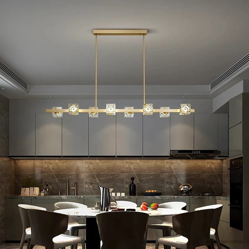 Afralia™ Modern LED Pendant Light Chandeliers for Living Room & Dining Room