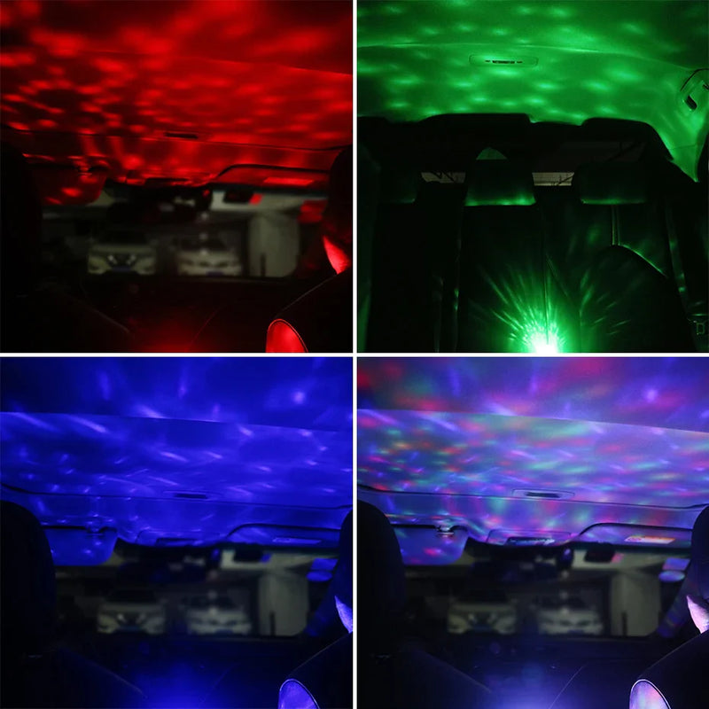 Afralia™ USB Disco Ball Light: Party Strobe DJ Sound Active Magic Effect Lamp