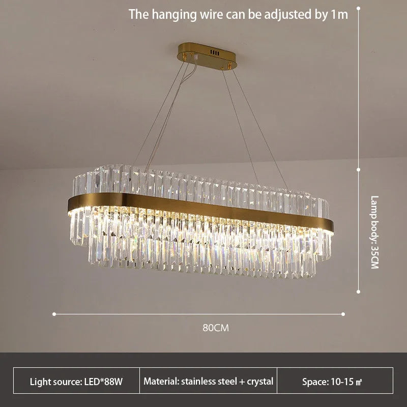 Afralia™ Nordic LED Pendant Chandelier for Bedroom Living Room Dining Kitchen Home Decor