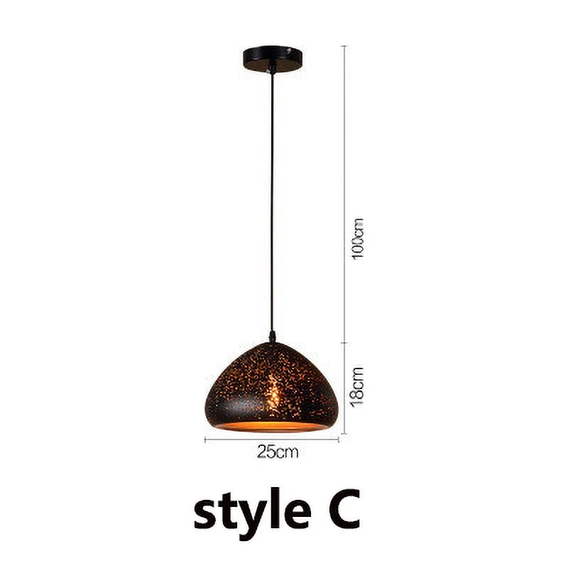 Afralia™ Etched Iron Chandelier Pendant Light Fixture for Dining and Living Room