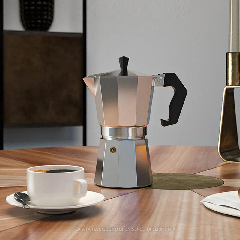 Afralia™ Vintage Moka Pot Maker Italian Café Accessories