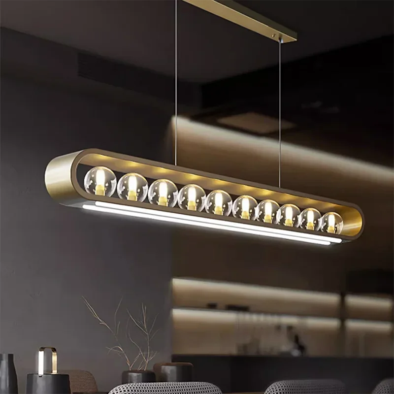 Afralia™ Modern Home Pendant Lights Chandelier - Indoor Ceiling Lamp for Dining Room