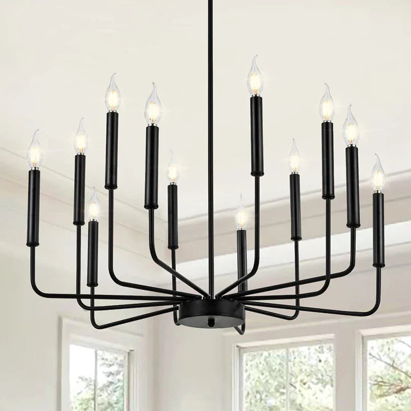 Afralia™ Industrial Retro Chandelier for Dining Room and Kitchen Lighting