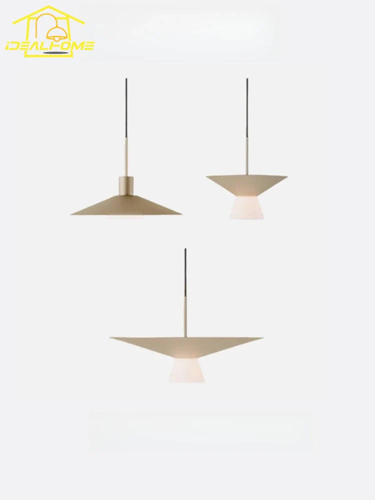 Afralia™ LED Pendant Lights Gold/Black Modern Minimalist Dining/Living Room Bedroom Stairs Aisle