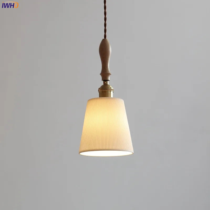 Afralia™ Ceramic Flower Pendant Light Fixture for Home Decor and Lighting