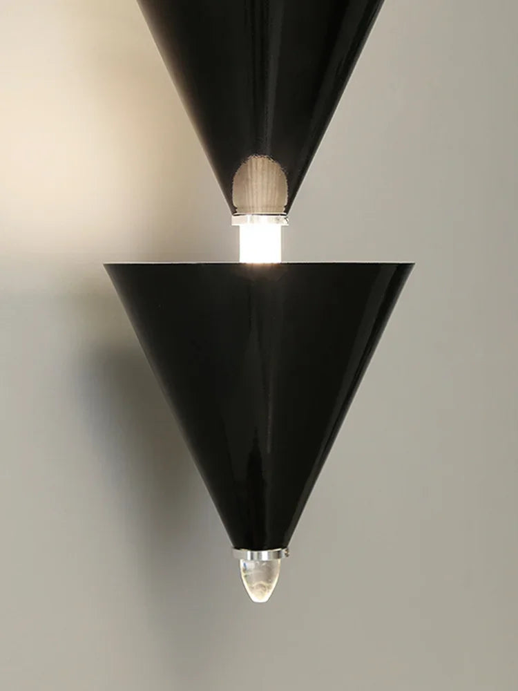 Afralia™ Tapered Cone Pendant Lamp - Modern Bedroom Chandelier for Stylish Corridor and Living Room