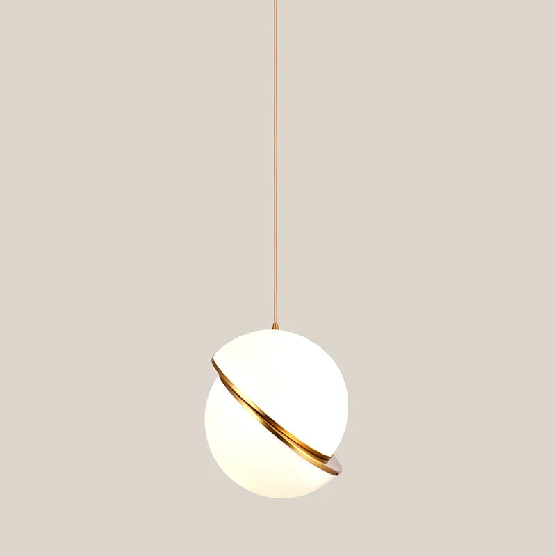 Afralia™ LED Ball Chandelier for Dining Room Bedroom Decor - Nordic Creative Pendant Lights