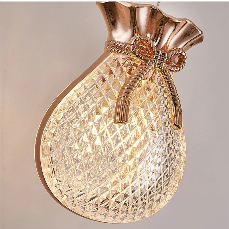 Modern LED Chandelier: Afralia™ Lucky Bag Ceiling Lamps for Home Decor, Living Room, Bedroom