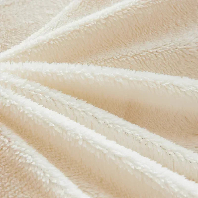 Afralia™ Cozy Checkerboard Cashmere Weighted Blanket for Ultimate Winter Warmth