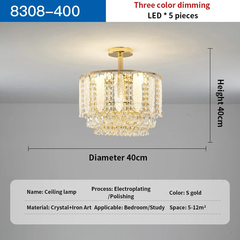 Afralia™ Modern Crystal Living Room Light Hotel Lobby Villa Restaurant Hanging Lamps