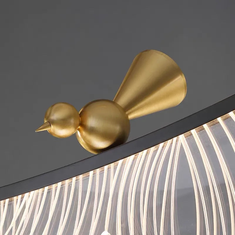 Afralia™ Modern Design Ceiling Chandelier for Living Dining Bedroom Lighting