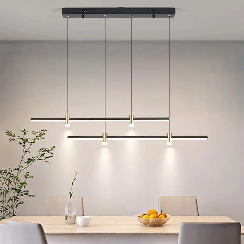 Afralia™ Modern LED Pendant Chandeliers for Dining Kitchen Home Decor