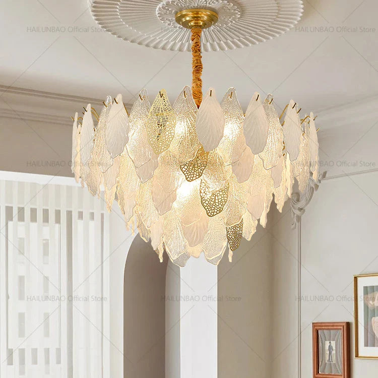 Afralia™ French Crystal Chandelier for Elegant Living Room, Bedroom, or Restaurant