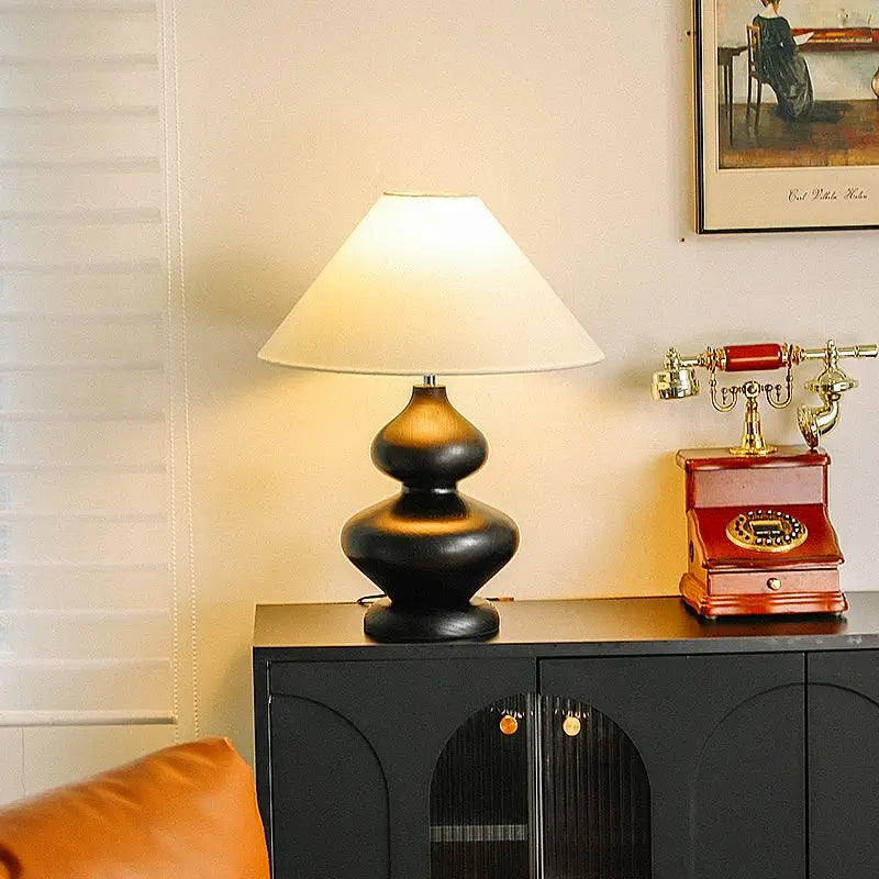 French Retro Medieval Bedside Table Lamp by Afralia™ – Creative Wabi-Sabi Zen Décor