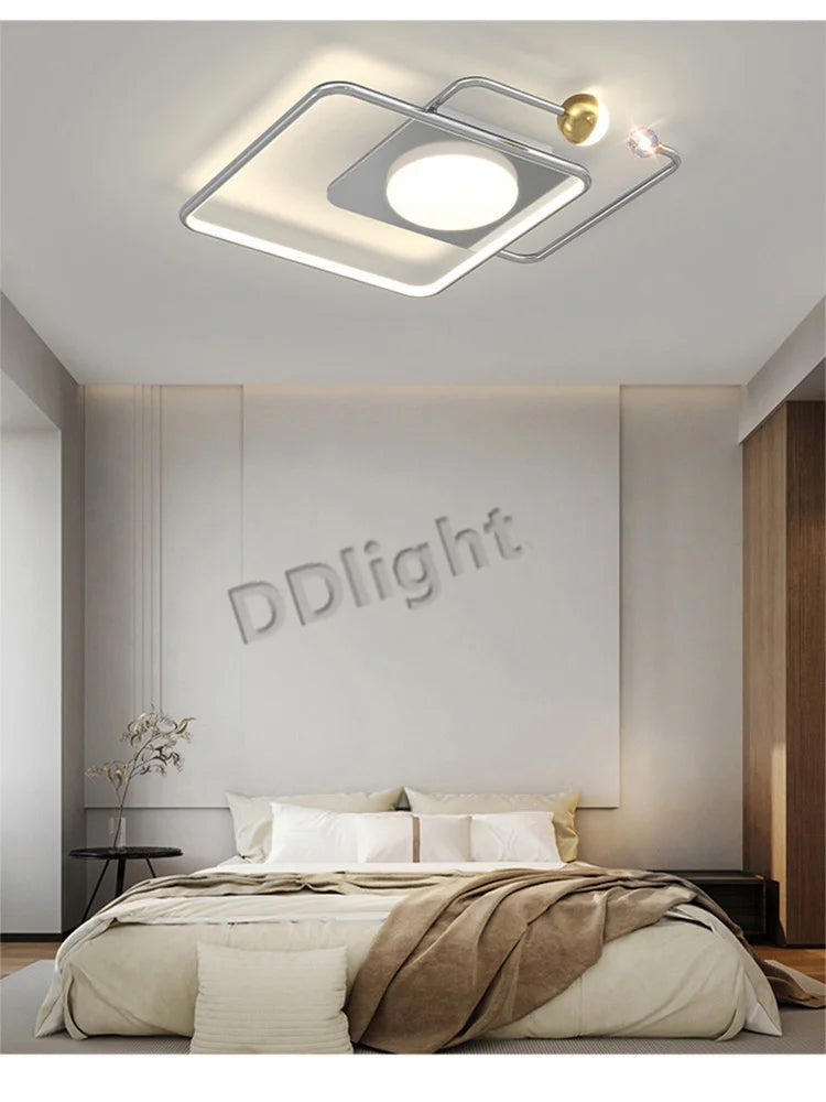 Afralia™ LED Ceiling Chandelier: Modern Nordic Design for Living, Dining, Kitchen, Bedroom Decor