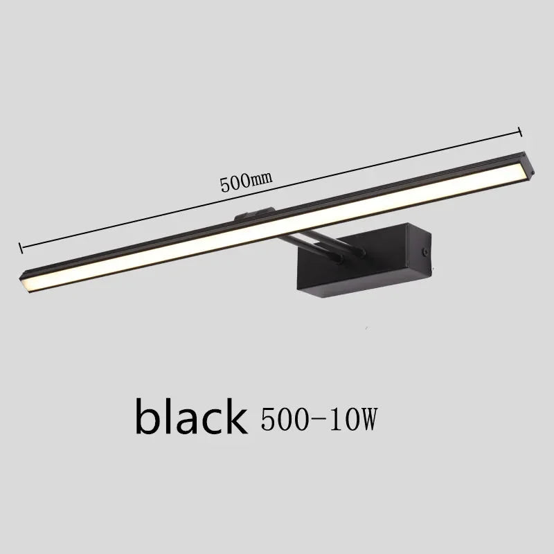 Afralia™ LED Bathroom Vanity Mirror Light for Waterproof Makeup with Wall Sconces