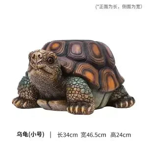 Afralia™ Animal Resin Sculpture Footstool Seat - Creative Cartoon Statue Chair Stool