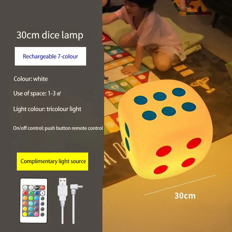 Afralia™ Colorful Remote Control Night Lamp for Living Room, Bedroom, or Office
