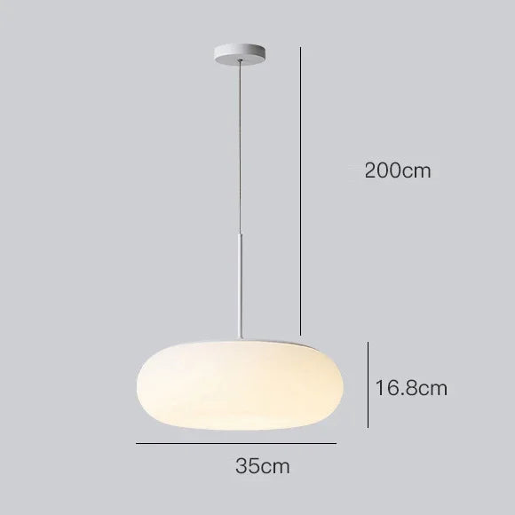 Afralia™ Big Ball Pendant Lamp for Living Room - Nordic Designer Ceiling Light