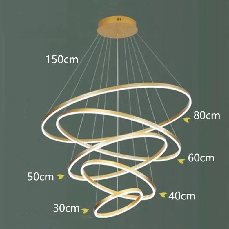 Afralia™ Modern Pendant Lights Indoor Dining Room Chandelier Ceiling Lamp