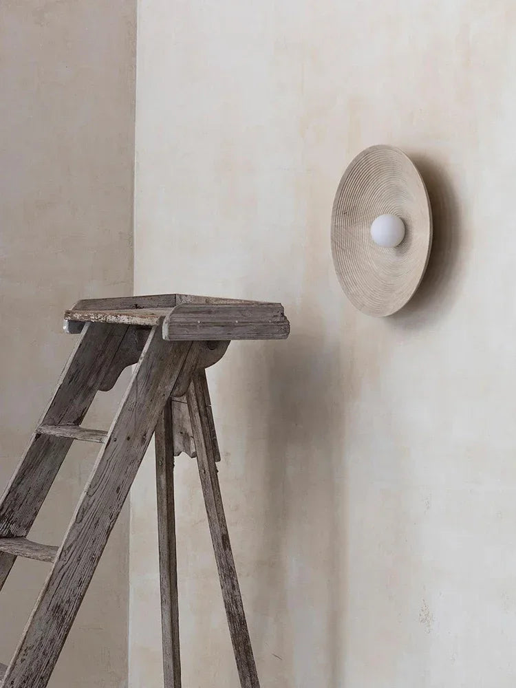 Afralia™ Retro LED Wall Lamp for Home Decor - Wabi Sabi Indoor Lighting