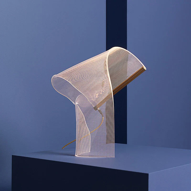 Afralia™ Post-Modern LED Acrylic Table Lamp for Bedroom