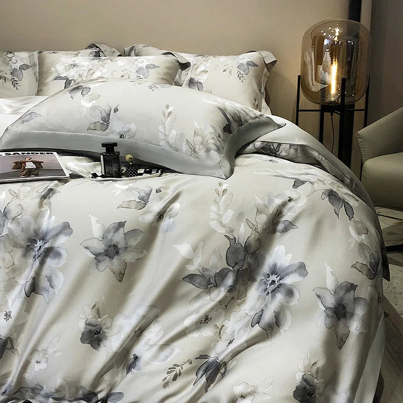 Afralia™ Silky Lyocell Plant Fibers Bedding Set