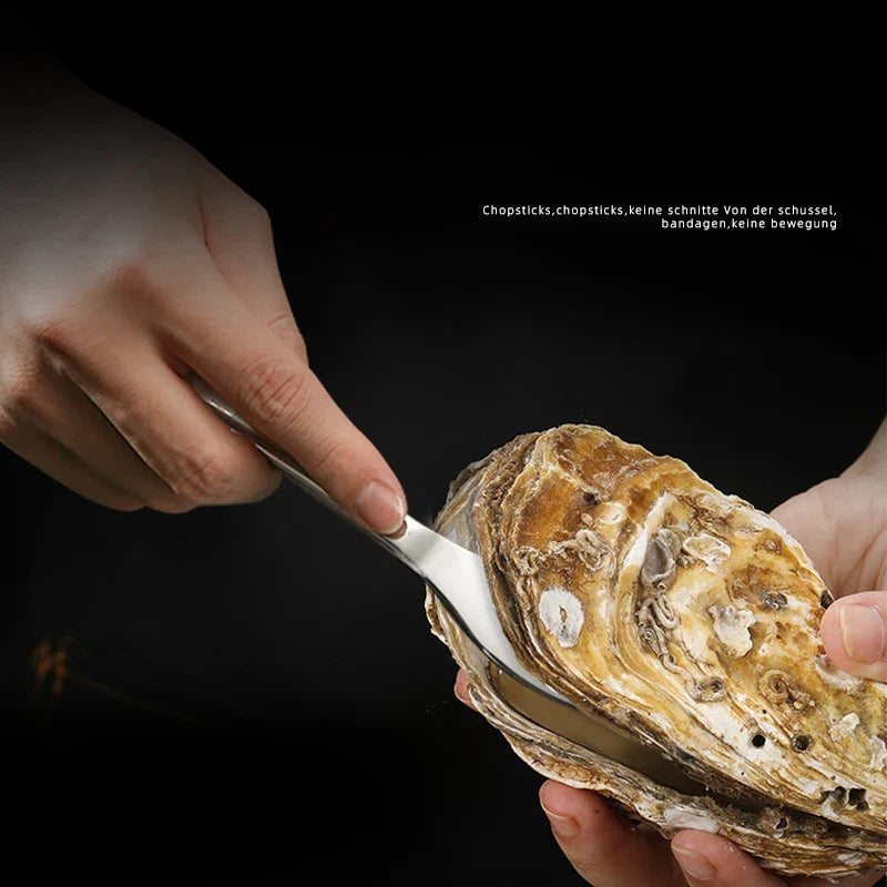 Afralia™ Oyster Knife Opener Professional Stainless Steel Kitchen Tool Gadgets Bar Scallops