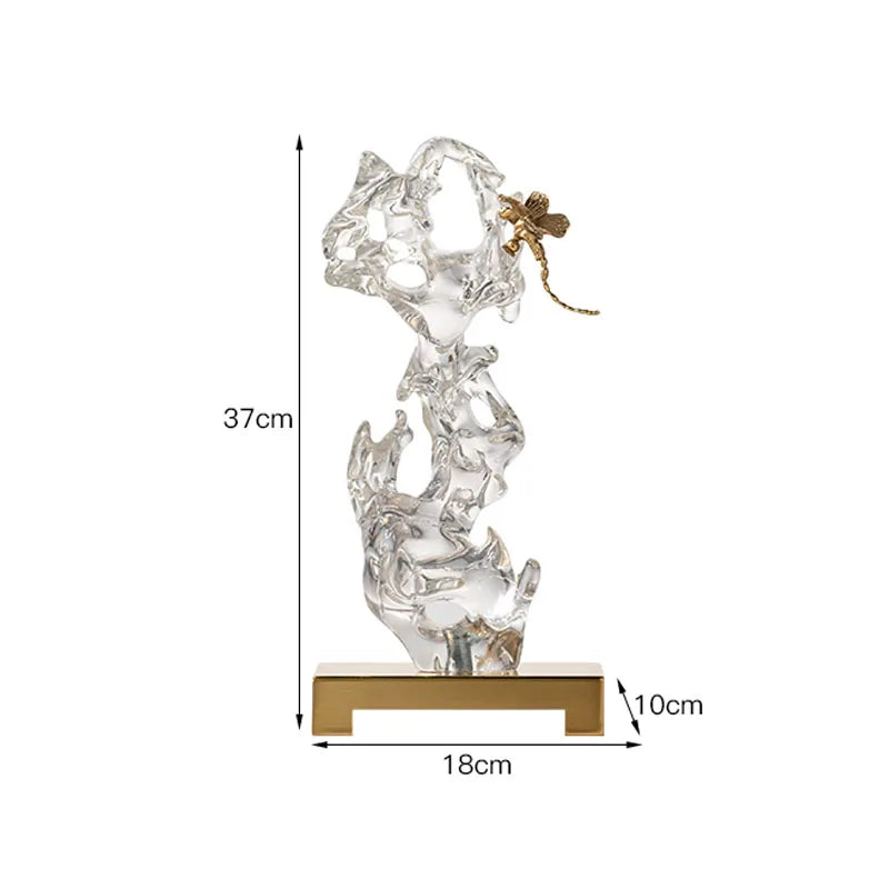 Afralia™ Taihu Stone Rockery Sculpture Coral Statue Decor Creative Modern Crafts