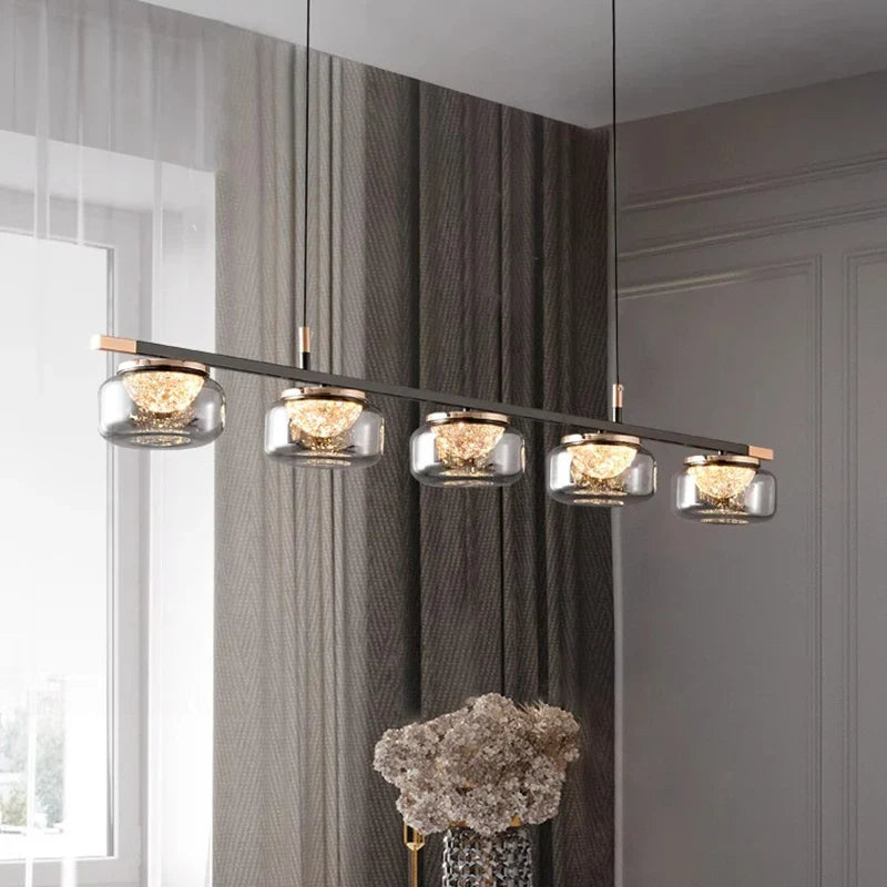 Afralia™ Nordic Dining Room Pendant Light Chandelier for Indoor Living Room