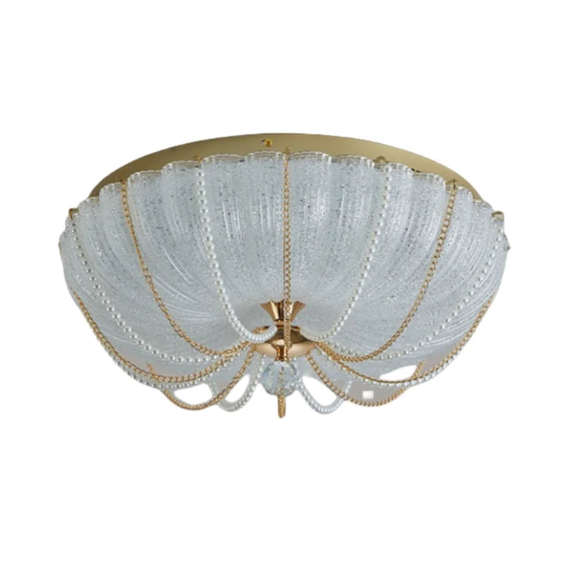 Afralia™ Crystal Dimmable LED Ceiling Light for Modern Bedroom Decor