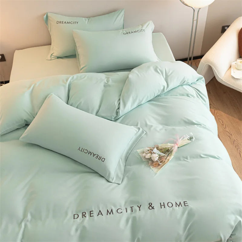 Afralia™ Nordic Cotton Bedding Sets for Cozy Summer Sleep