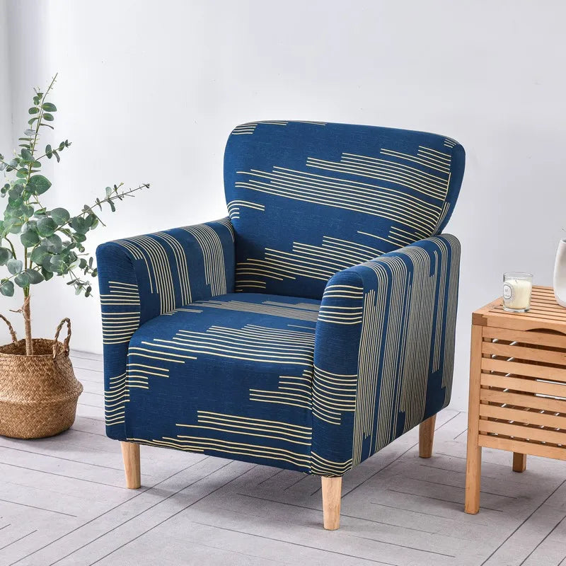 Afralia™ Accent Chair Cover Slipcovers | Stretch Sofa Couch Case