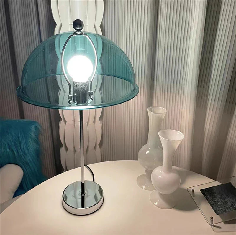 Afralia™ Retro Acrylic Floor Lamp with Colorful Lampshade for Living Room LED Lights