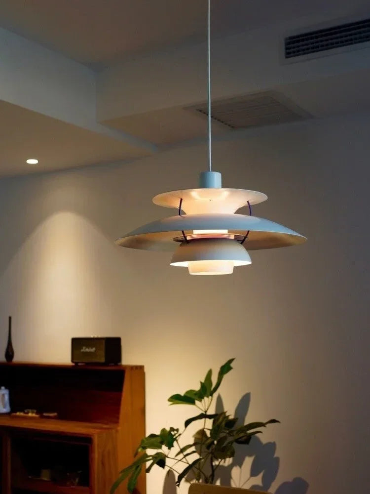 Afralia™ UFO Pendant Light: High-Quality LED Hanging Lamp for Living Room, Kitchen | 5 Colors